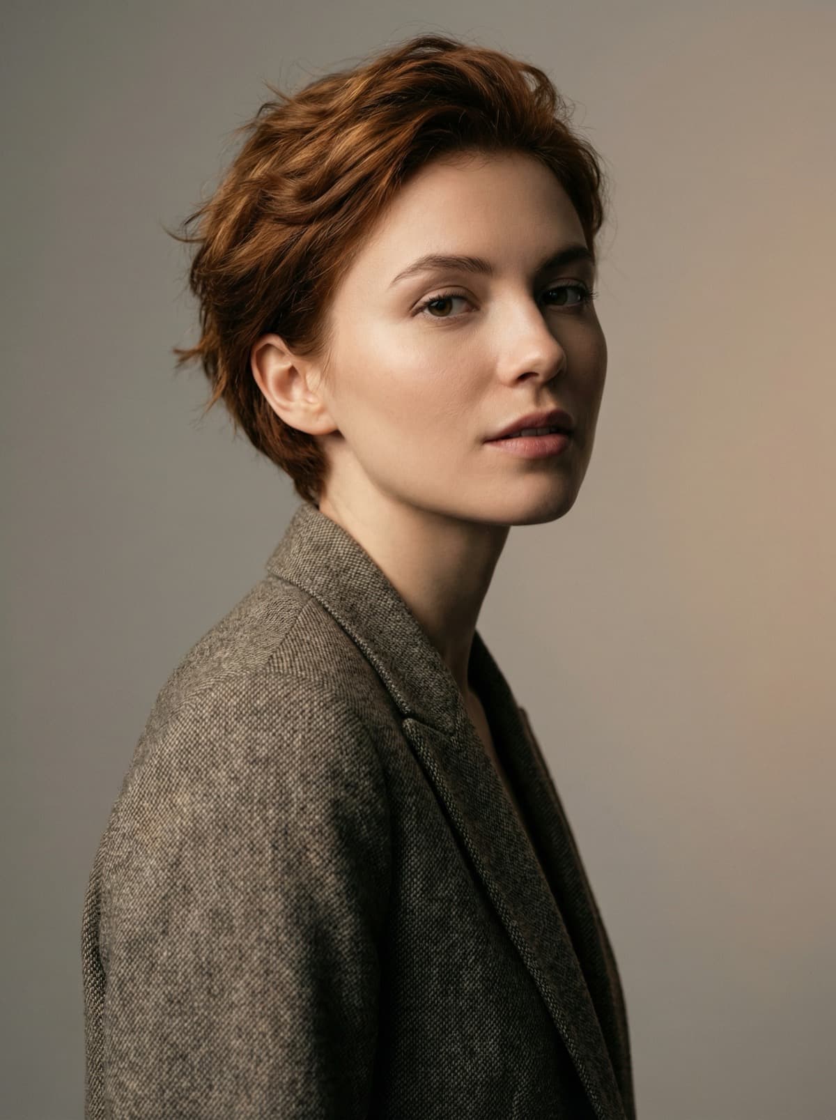 Студийный портрет, сгенерированный Nano Banana Pro