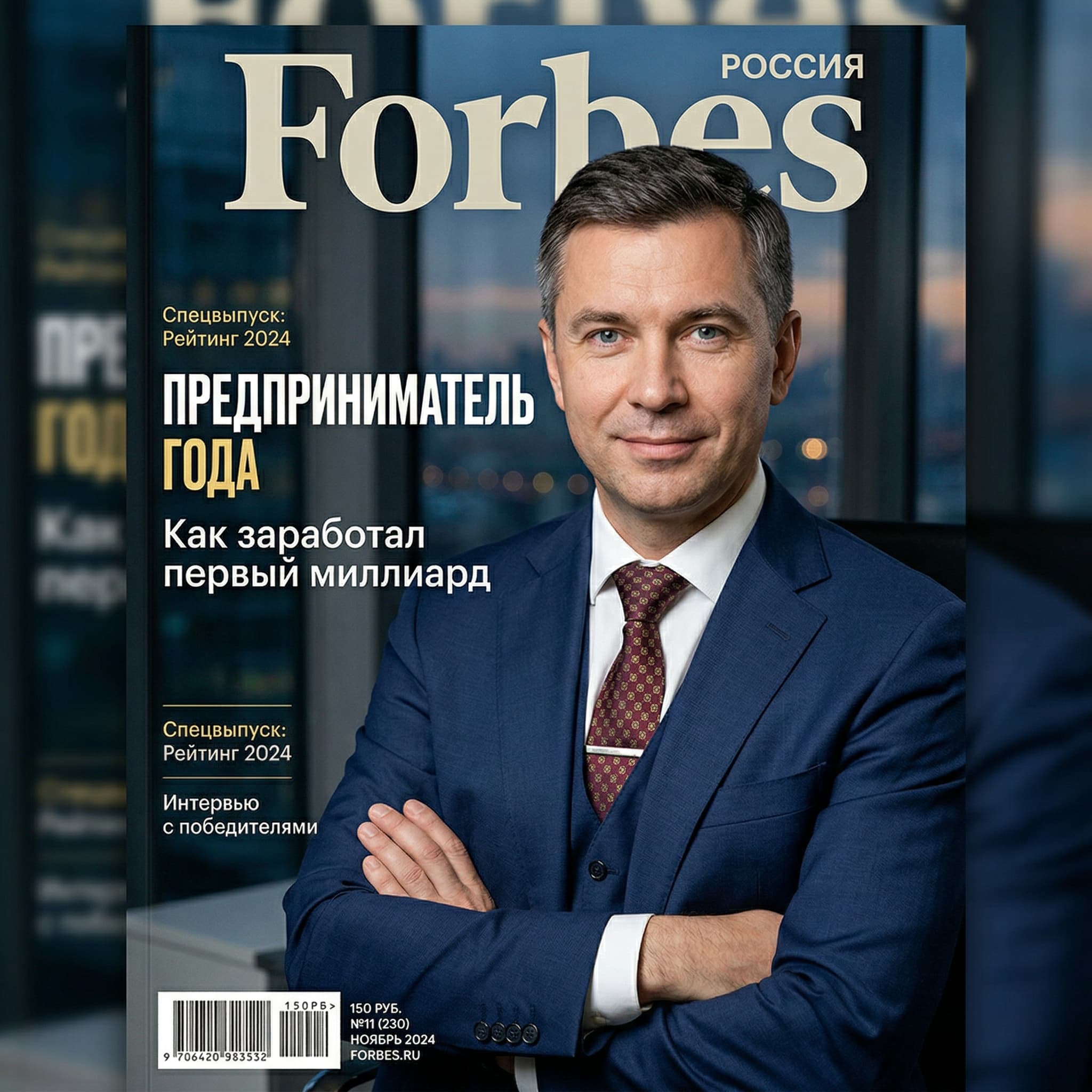 Обложка Forbes Россия